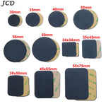 10pcs Black Magnetic Metal Plates for Car Phone Holder | Universal Iron Sheet Disk Sticker Mount