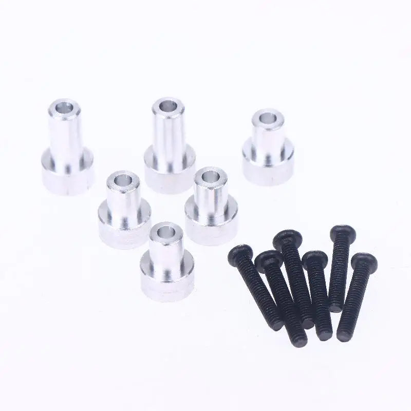 (YY)1Set MN82 LC79 MN82S Pro Brass Car Shell Raise the Column Heighten Bracket For 1/12 Modified Big Wheel Special Upgrade Parts