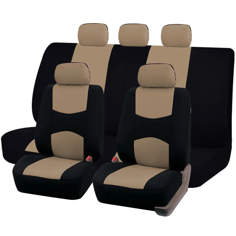 Polyester Car Seat Covers Universal Set detail view
