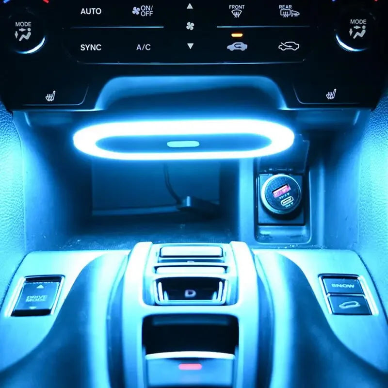 Car LED Reading Light | USB Charging close-up view