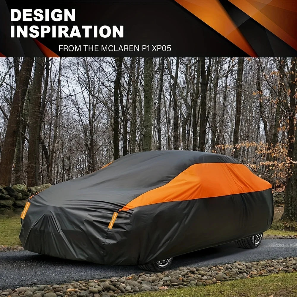 Car Cover Outdoor Waterproof | UV Sun Rain Snow Protection for SUV Sedan