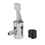 1/2pcs 1/4 Lock On Air Chuck Car Truck Tyre Inflator Valve Air Pump Clip Nozzle Metal lifestyle view