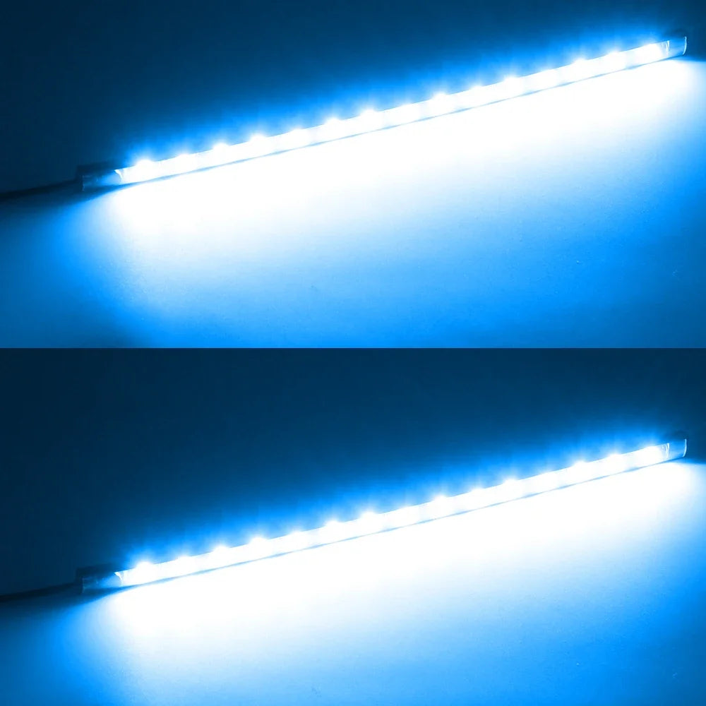 Car Ambient LED Strip Lights 2pcs 12V Waterproof lifestyle view