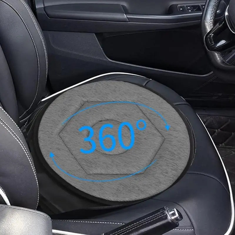 Rotating Car Seat Cushion Round Disc Portable Swivel Seat Cushion EVA Car Seat Pad For Outdoor Home Team Game And Picnic