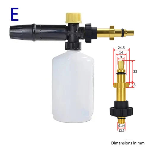 Snow Foam Lance Cannon | Compatible with Karcher Daewoo Makita Huter High Pressure Washe detail view