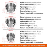 68/85/90mm Stainless Steel Marine Boat RV Cup Holder | Universal Rustproof Drink Bott alternate view