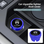Citroen Cigarette Lighter Dust Cover Dustproof ABS For C3 C4 C5 Saxo Xsara close-up view