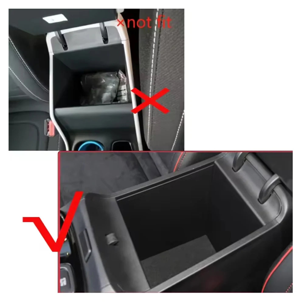 Car Center Console Armrest Storage Box Tray for Hyundai Tucson NX4 2021 2022 2023 Organizer Container Accessories