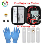 Fuel Injector Tester DIY Cleaner Set 4 Pulse Modes Car Fuel Cleaning Injector Work with Fuel Pressure Tester Car
