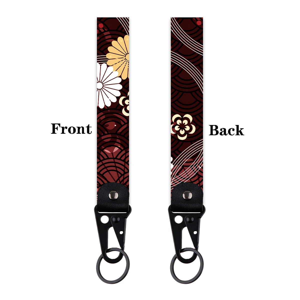 Datura Flower Car Keychain Key Ring alternate view