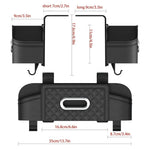 Car Seat Back Organizer with Tissue Holder, Cup Holder, Phone Stand