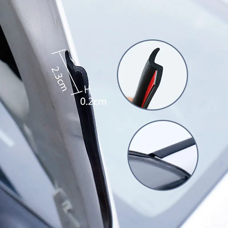 Rubber Car Hood Seal Strip 4 Meters alternate view