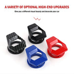 Car Engine Start Stop Switch Button Cover Decorative Auto Accessories Push Button Sticky Cover Car Interior Car-Styling