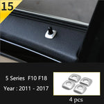 Car Interior Front Reading Lampshade, Lamp Decoration Frame For BMW 5 Series F10 F11 alternate view