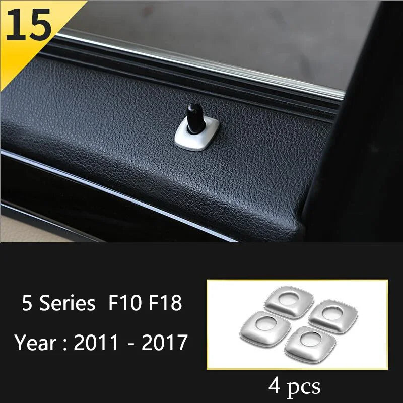 Car Interior Front Reading Lampshade, Lamp Decoration Frame For BMW 5 Series F10 F11 alternate view