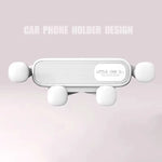 Universal Car Air Vent Phone Holder | Gravity Auto GPS Mount Stand close-up view