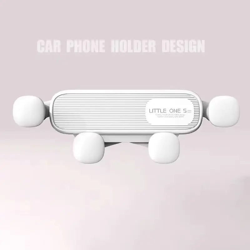 Universal Car Air Vent Phone Holder | Gravity Auto GPS Mount Stand close-up view