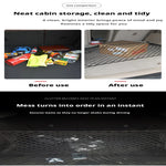 HOMEFISH Car Trunk Cargo Net Organizer Storage Luggage Net Universal Fit For Crossove lifestyle view