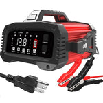 Smart 25A Car Battery Charger 12V/24V Trickle Maintainer for Auto Boat RV Truck