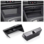 For Volkswagen VW Golf 8 Mk8 2019~2025 Car Armrest Storage Box Center Console Co-pilot Layered Pocket Organizer Case Accessories