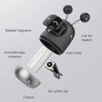 Car Air Freshener Auto Creative Mini Robot Air Vent Clip Parfum Flavoring Ventilation close-up view