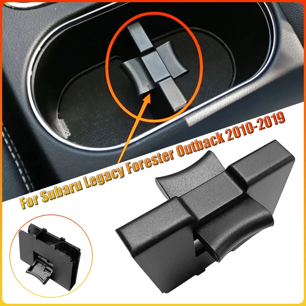 Adjustable Center Console Cup Holder Insert Divider for Subaru Legacy Forester Outback 2010-2018 | C