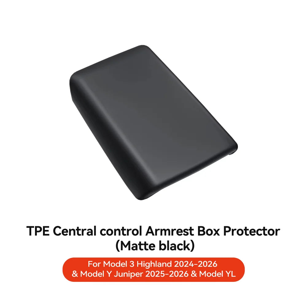 YZ For Tesla Model YL Y 3 Highland Juniper Armrest Pad Anti-fouling Center Console Box Cover Aanti-scratch 2026 Car Accessories