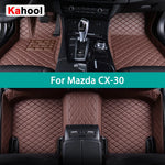 KAHOOL Custom Car Floor Mats For Mazda CX30 CX-30 Auto Carpets Foot Coche Accessorie