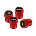 4Pcs Metal Car Tire Valve Stem Caps | Dust Proof Covers for Chevrolet Models alternate view