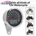 Multifunctional GPS Speedometer Tachometer Odometer | 7-in-1 Car Motorcycle Gauge
