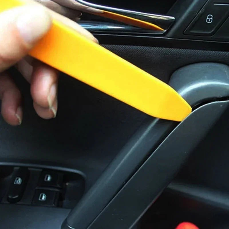 4Pcs Car Radio Panel Removal Tool Set Reinforced Plastic Orange detail view