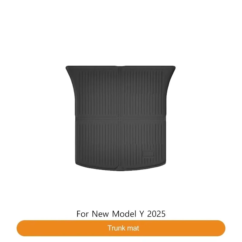 Tesla Model Y Juniper 2025 Floor Mats | Double Layer TPE, Waterproof, Non-Slip, Tru additional angle