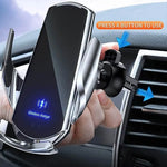 Q3 Smart Sensor Car Phone Wireless Charger | 15W Fast Auto-Clamping Qi Car Mount lifestyle view