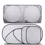 6 Pieces/Set Car Sunshade Windshield Covers | Anti Snow Ice UV Protection Reflective S close-up view