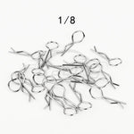 RC Car Body Shell R Clips 20/50 Pcs close-up view