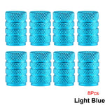 Aluminum Tire Valve Caps | Dustproof Universal Stem Covers for Cars, Bikes, Trucks, M alternate view