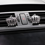 Car Air Vent Crown Decor | Scented Metal Blingbling Pair for Men and Women alternate view