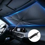 Car Sunshade Umbrella Front Windshield Silver Glue Sunshade Umbrella Uv Resistant Fol alternate view