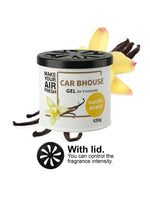 Dual-Purpose Car and Home Air Freshening Gel | 120g Long-Lasting Fruity and Floral Sc alternate view