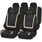 Full Set Car Seat Cover Fabric Universal Polyester Breathable Washable Suitable For Car detail view