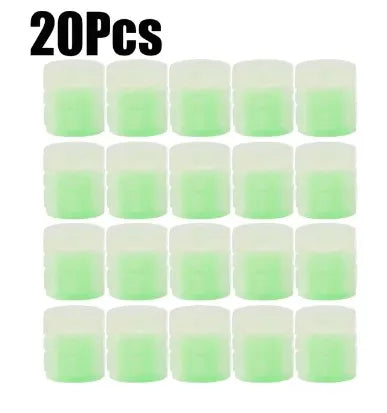 20Pc Luminous Valve Caps Fluorescent Night Glowing Decor Car Motorcycle Bicycle Wheel lifestyle view