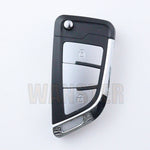 2 3 Bottons Car Key Fob Case Shell Housing for Volkswagen Vw Beetle/Caddy/Eos/Golf/Jet close-up view