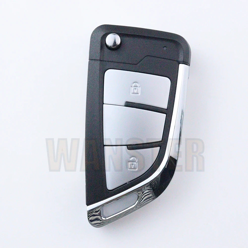 2 3 Bottons Car Key Fob Case Shell Housing for Volkswagen Vw Beetle/Caddy/Eos/Golf/Jet close-up view