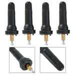 4Pcs Car Rubber Wheel Rim TPMS Tire Pressure Sensor Valve Stem For GMC Cadillac Chevy close-up view