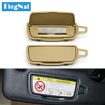 Car Left Right Sun Visor Vanity Mirror Cover Assembly For Porsche Boxster Cayman 911 981 982 991 718 982857551,982857551T
