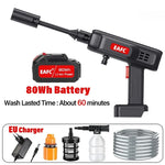 Newest Portable Cordless High Pressure Car Wash Washer Gun Foam Generator Water Gun for Home Garden Car Cleaning Accessories