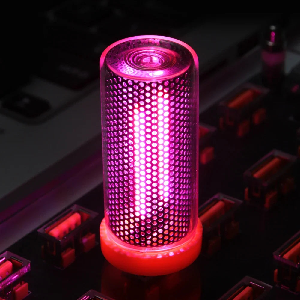 USB LED Atmosphere Lamp Glass Filament detail view