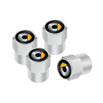 4pcs Aluminum Alloy Tire Valve Stem Caps for Smart Fortwo Forfour | Dust Proof Airtig alternate view