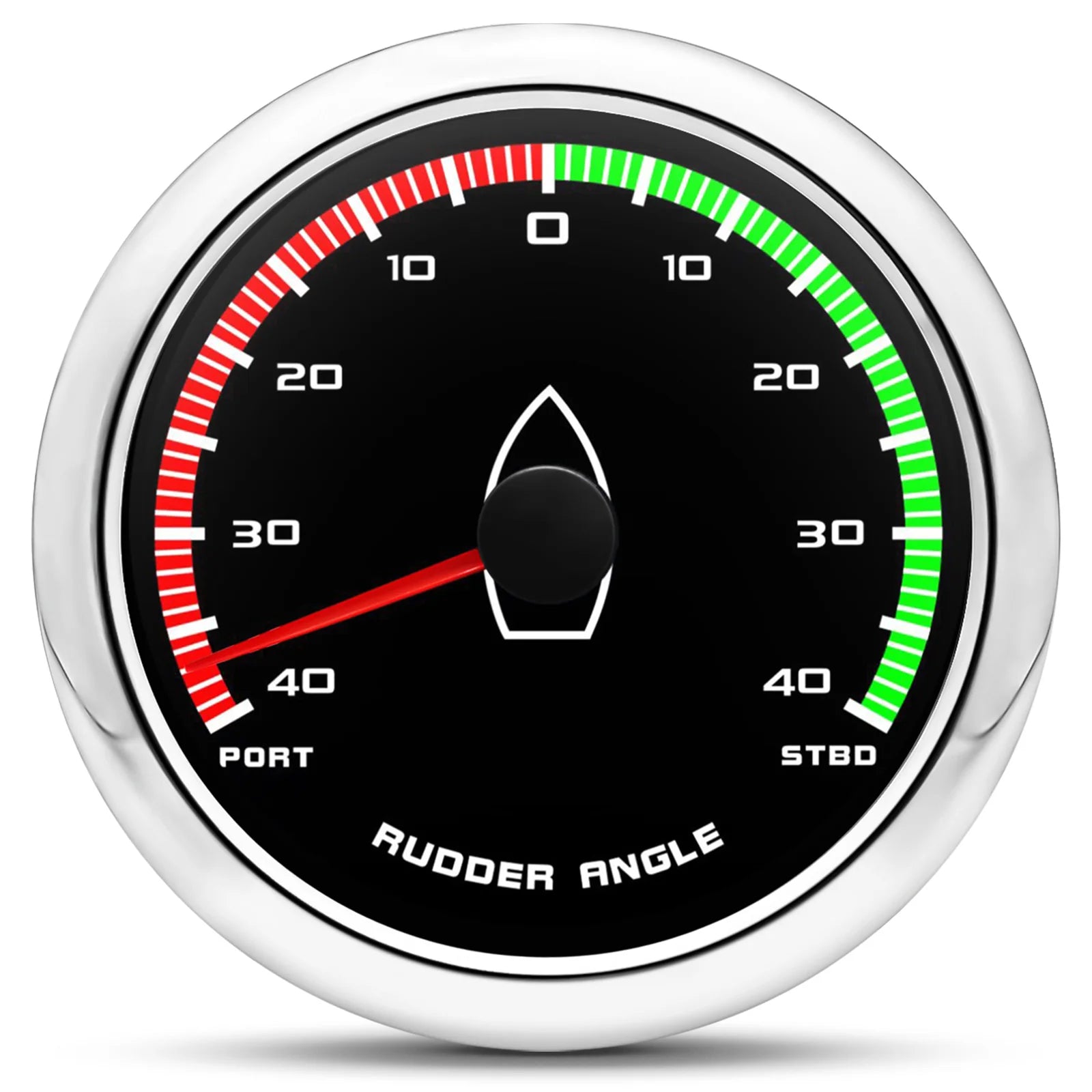 Custom 85mm Marine Boat Rudder Angle Gauge | 0-190ohm with Sensor for Ship Yacht detail view