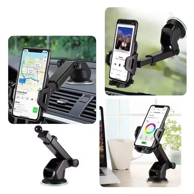 Car Phone Holder Mount | Suction Cup Car Bracket for Smartphone lifestyle view